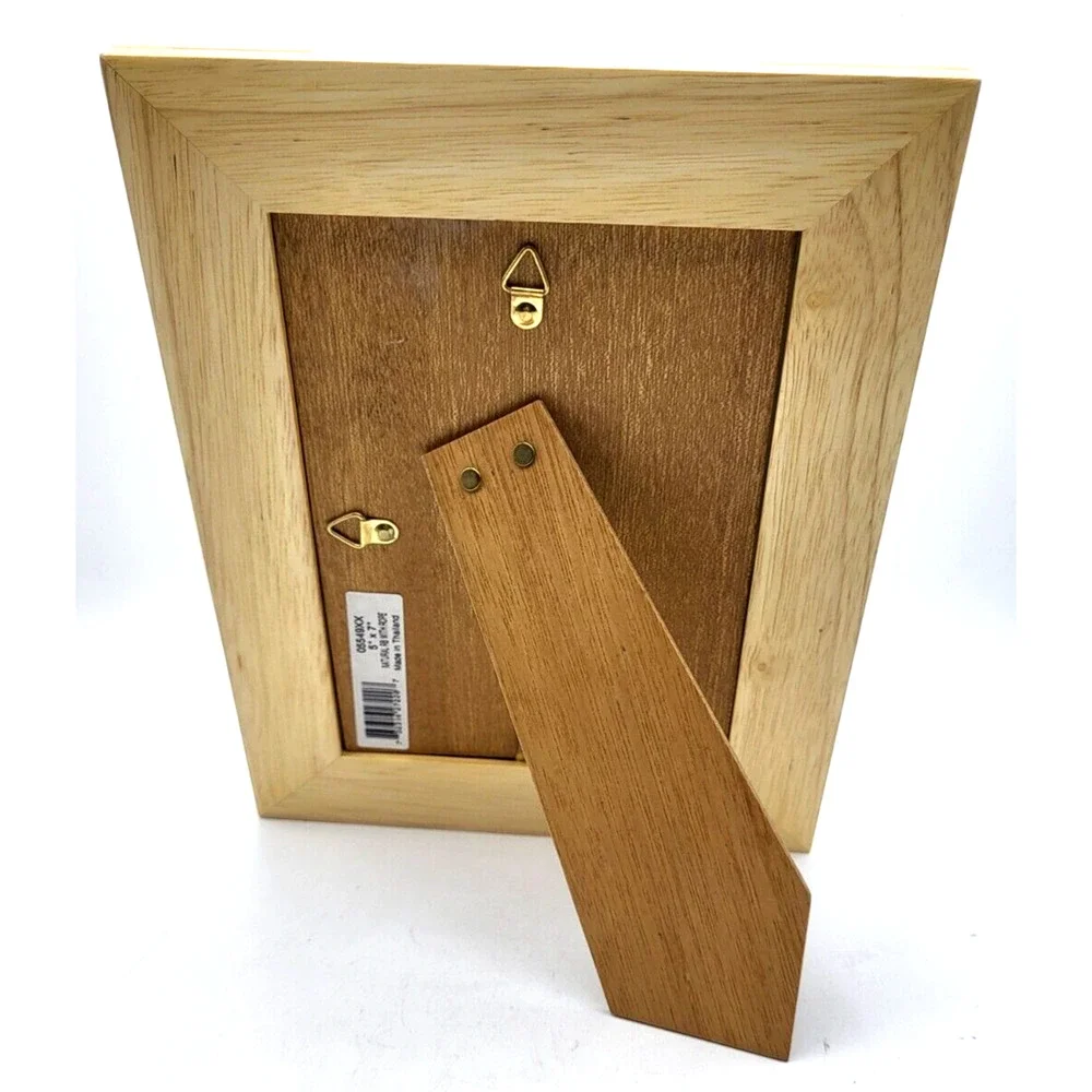 DANSK Picture Frame Natural Wood Rope Trim 10x8 for 5x7 Photo Style 05549XX